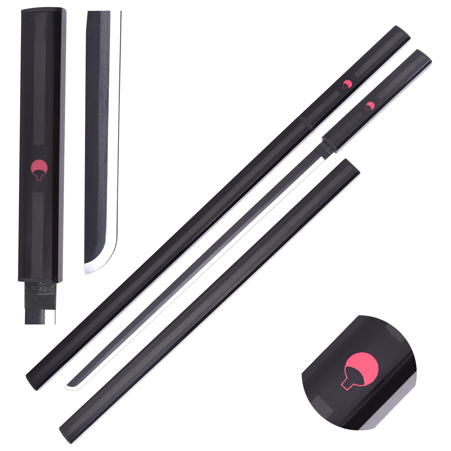 Bamboo Sasuke Black Katana(Props)