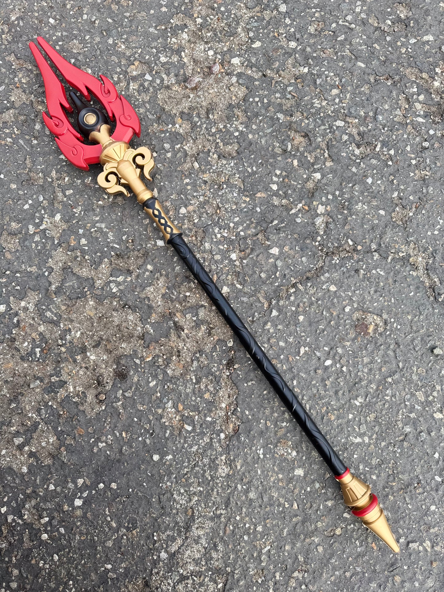 Crimson Flame Staff