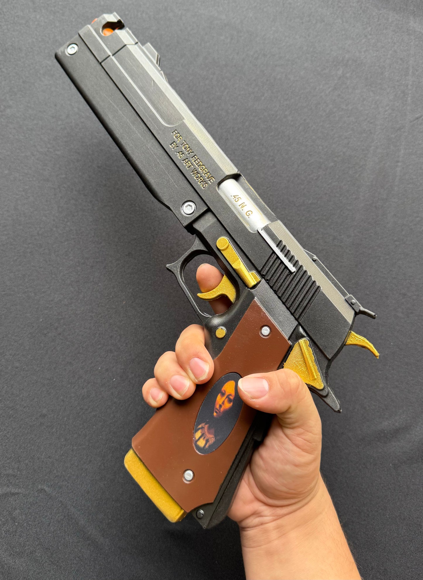 Sleek Foam Handgun Replica