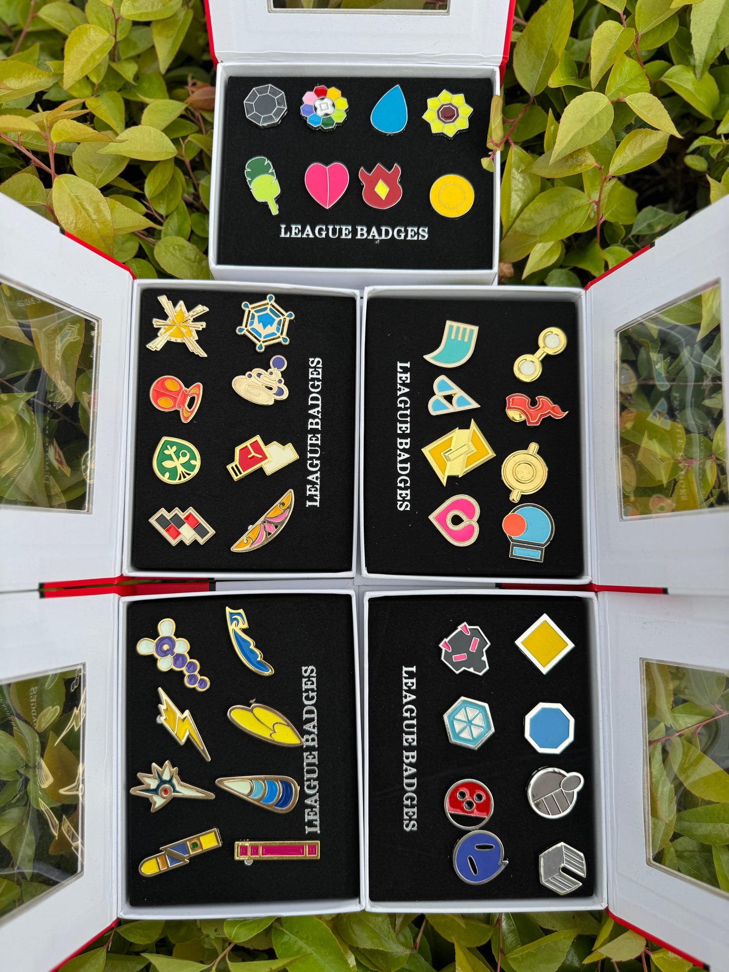 Creature Companion Pin Set – Collector’s Box with 8 Enamel Pins