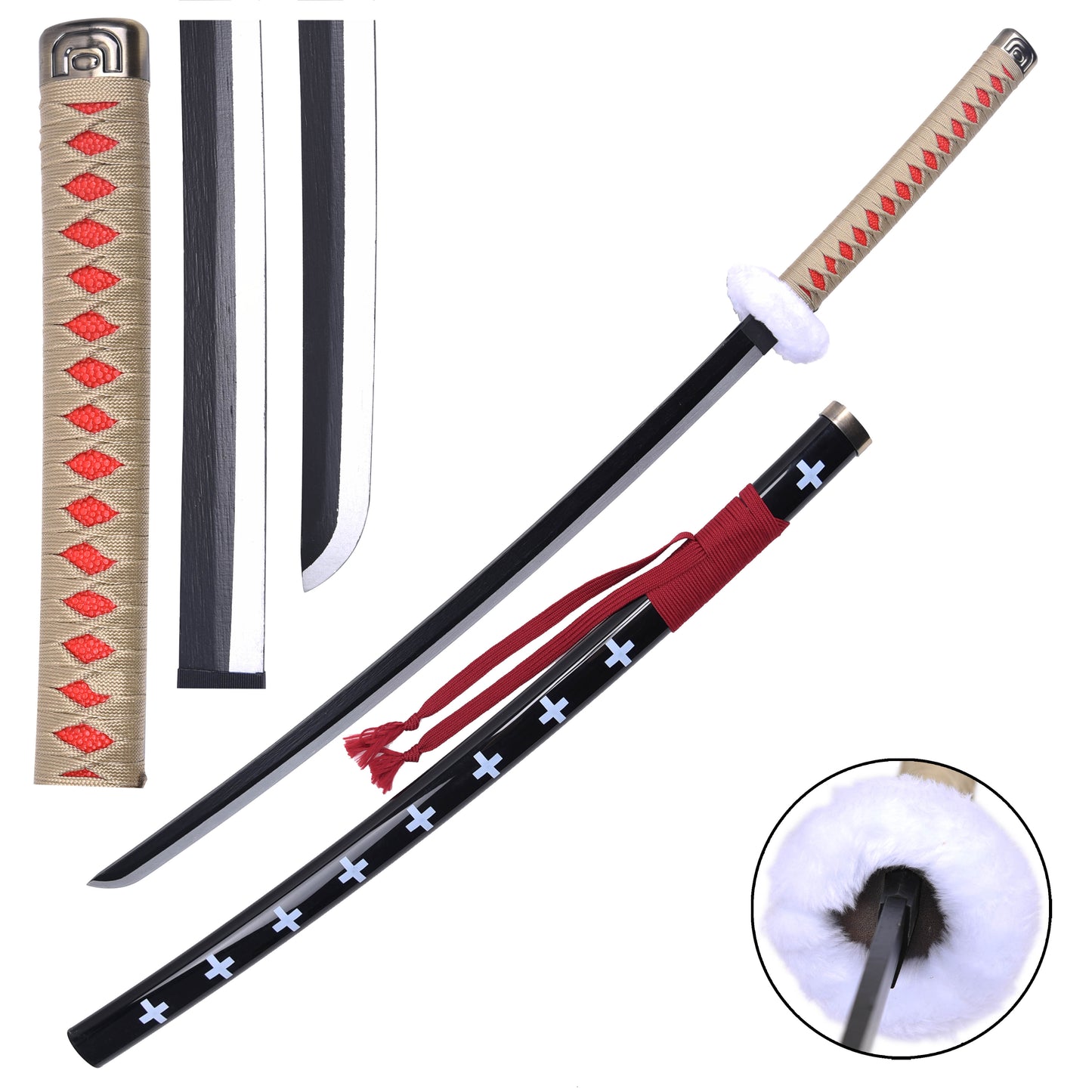 Bamboo Trafalgar Law-Red Katana(Props)