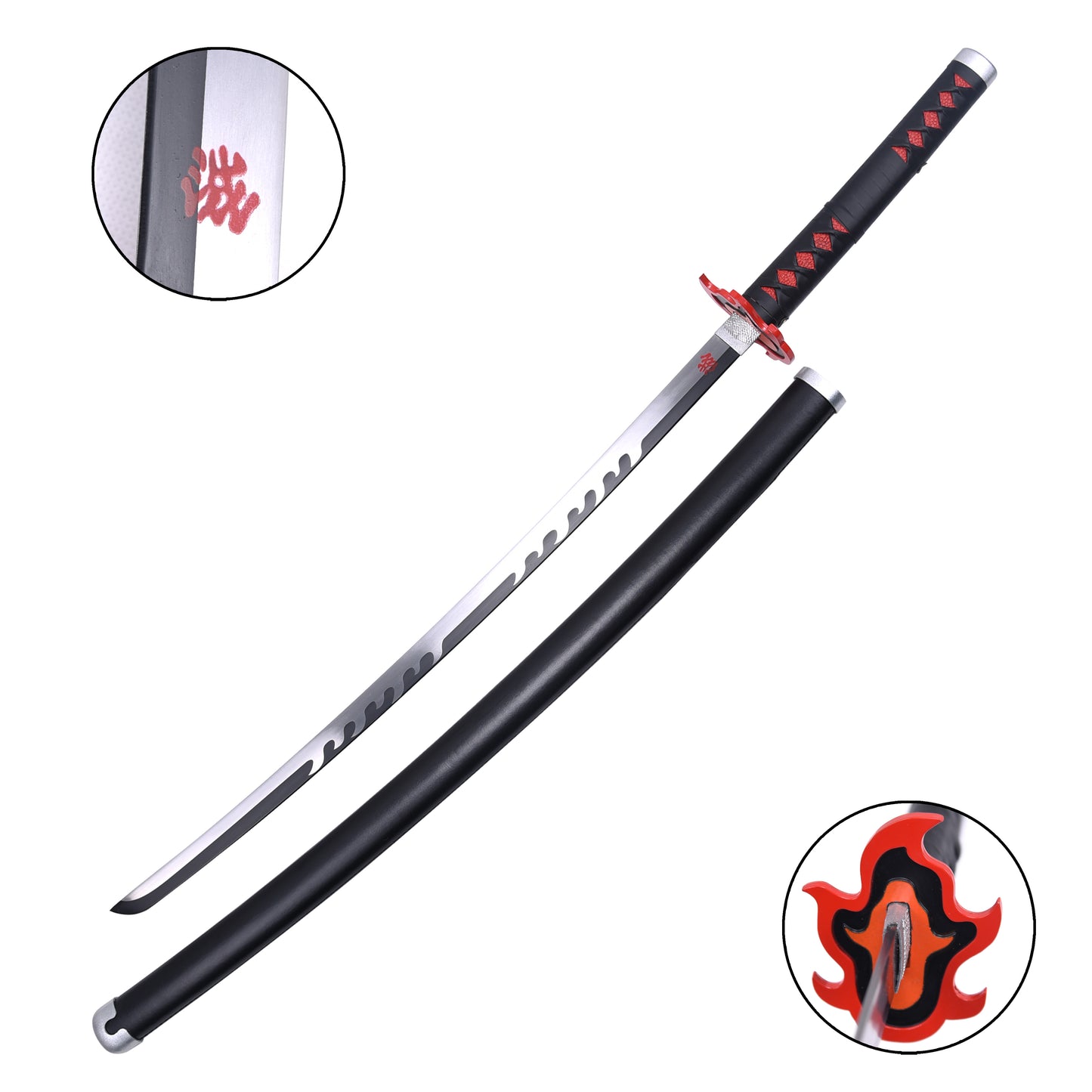 Tanjiro’s  Katana (STEEL)(After Rengoku dead)