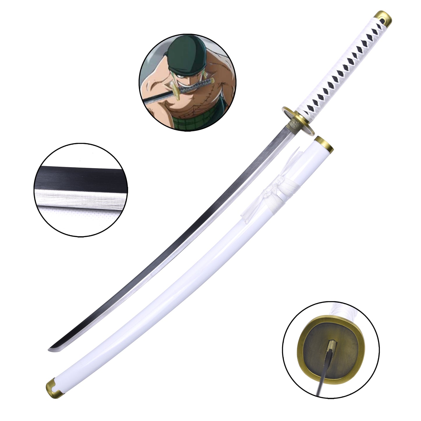 Zoro's Wado Ichimonji Katana (STEEL)