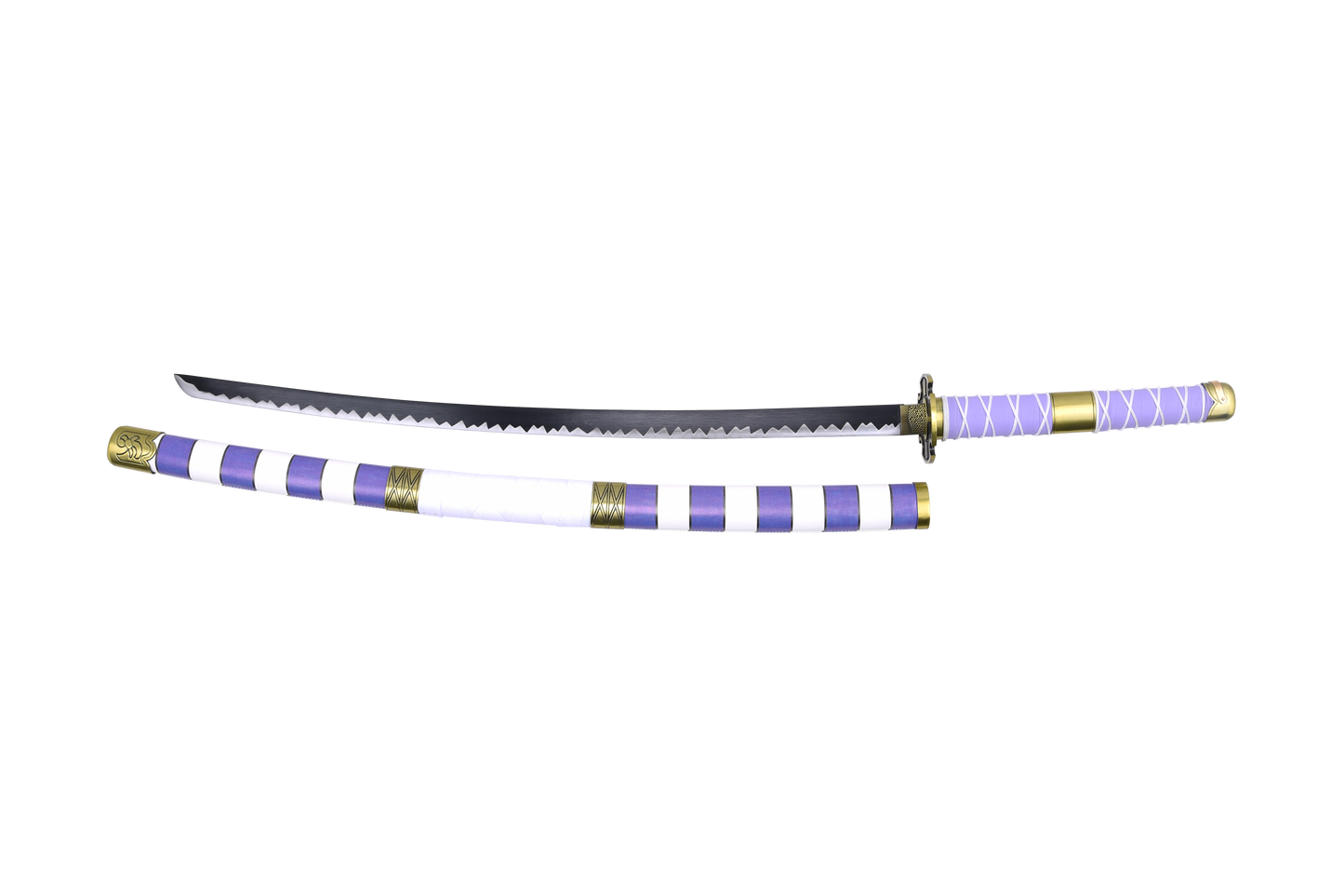 Zoro&Luffy's Nidia Kitetsu Katana (STEEL)